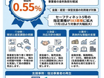 【お知らせ】「あんしん借換資金」に係る信用保証料の引下げ措置の運用改定等について