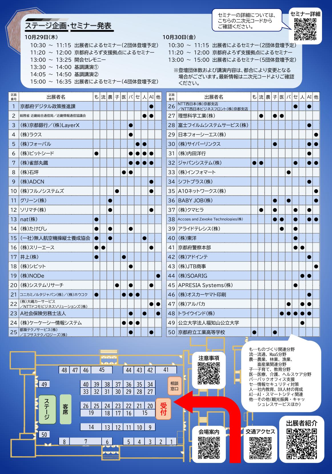 北京都デジタルパーク2026　チラシ　うら